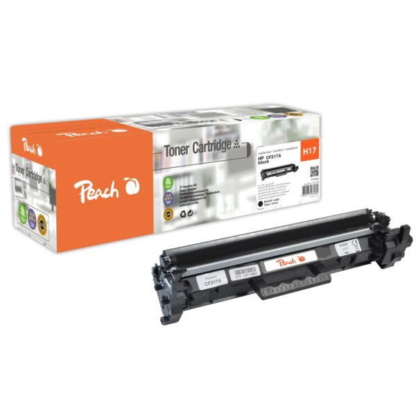 Peach HP 17 A Toner bk ersetzt HP No. 17A