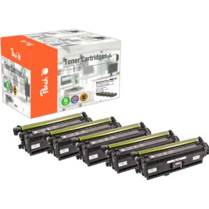 Peach HP 508 X 5 Toner XL (2*bk