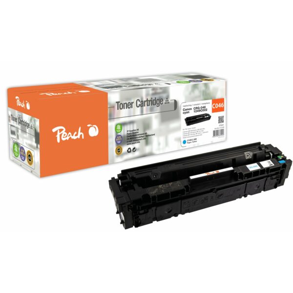 Peach HP 046 c Toner cy ersetzt Canon CRG-046 c