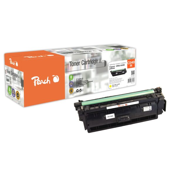 Peach HP 040 Hy Toner XL ye ersetzt Canon CRG-040H y