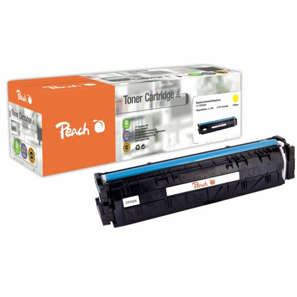 Peach HP 205 AY Toner ye ersetzt HP No. 205A Y