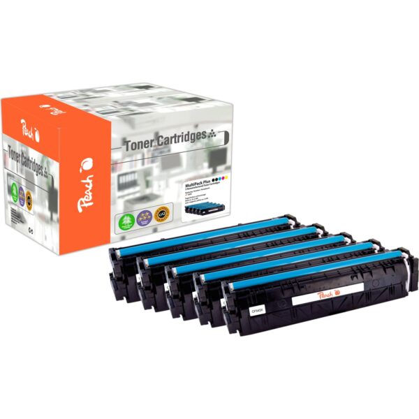 Peach HP 203 X 5 Toner XL (2*bk