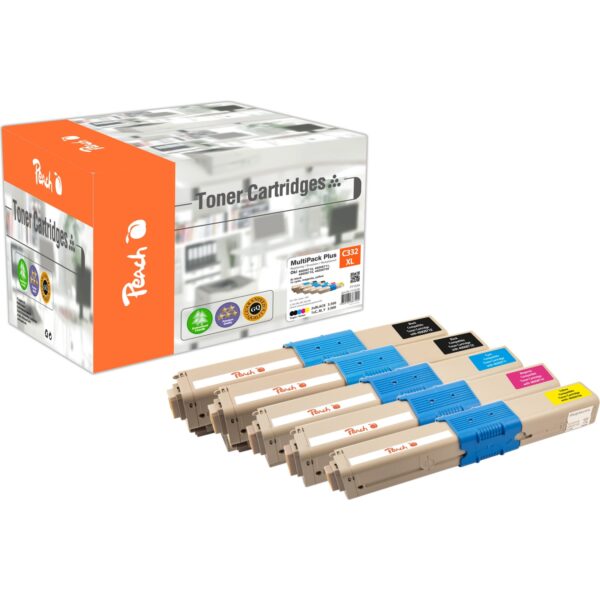 Peach O4650-87 5 Toner XL (2*bk