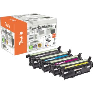 Peach HP 507 A 5 Toner (2*bk