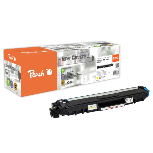 Peach B243 Y Toner ye ersetzt Brother TN-243Y für z.B. Brother DCPL 3550 CDW