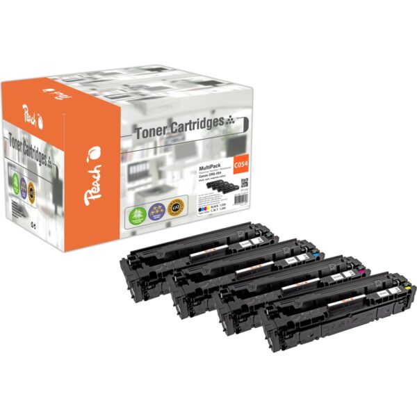 Peach HP 054  4 Toner (bk