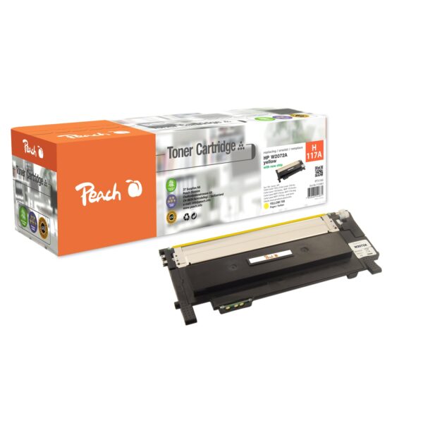 Peach HP 117 AY Toner ye ersetzt HP No. 117A Y