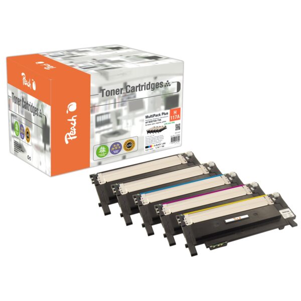 Peach HP 117 A 5 Toner (2*bk