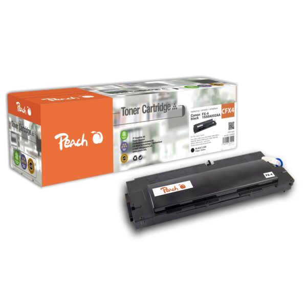 Peach CFX4  Toner bk ersetzt Canon FX-4