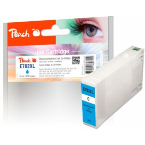 Peach E70  Druckerpatrone XL cy ersetzt Epson T7022 c