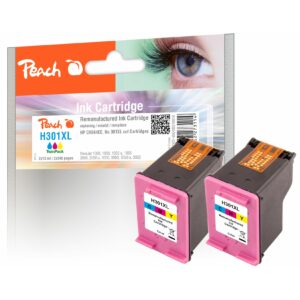 Peach HP 301 XLc 2 Druckköpfe XL 2*col ersetzt HP No. 301XL c*2