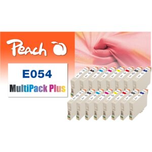 Peach E54  16 Druckerpatronen (2*bkph