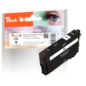 Peach E35  Druckerpatrone bk ersetzt Epson T3581