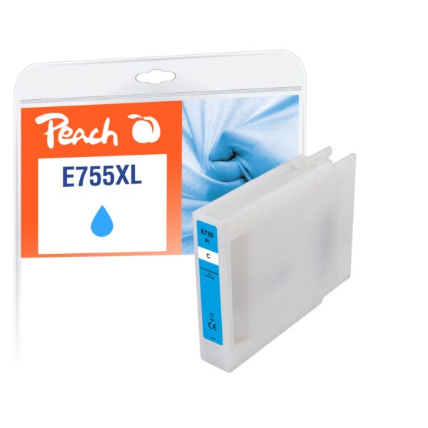 Peach E754/755/756 XL Druckerpatrone XL cy ersetzt Epson T7552C