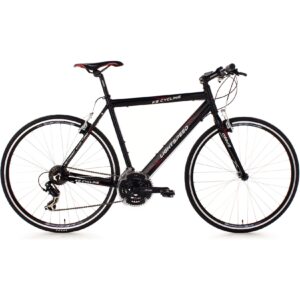 KS Cycling Fitnessrad 21 Gänge Fitness-Bike Lightspeed (Black) 28 Zoll