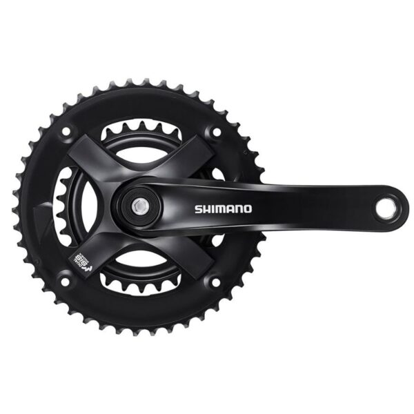 Shimano FC-TY501-2 Kurbel 2-fach 30-46 Zähne 175 mm Kurbelgarnitur Fahrradkurbel Kettenradgarnitur