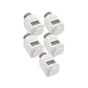 5 Stück IOIO HT 2000 Elektronischer Thermostat Heizkörperthermostat spart bis 30% Heizkosten