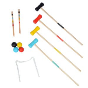 Ocean5 Gartenspiel Croquet für 4 Spieler