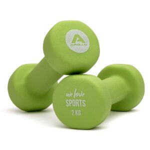 Apollo Hantel Set Kurzhantel Fitness Hanteln 2 kg