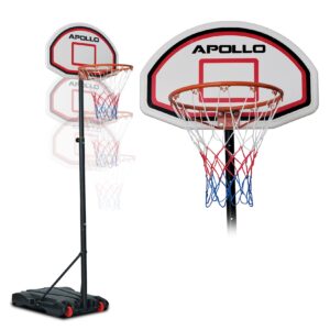 Apollo Kinder Basketballkorb Outdoor Set mit Ständer