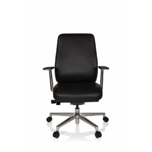 Luxus Chefsessel VERMONT Leder mit Armlehnen hjh OFFICE