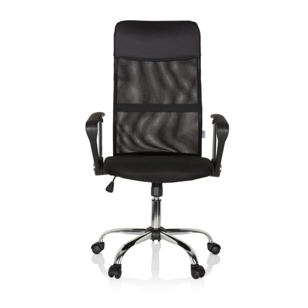 Home Office Chefsessel PURE NET Kunstleder/Netzstoff mit Armlehnen hjh OFFICE