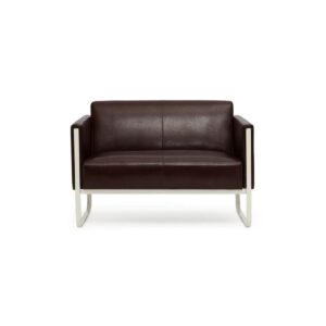 Lounge Sofa ARUBA Kunstleder mit Armlehnen hjh OFFICE