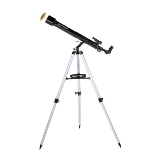 BRESSER Arcturus 60/700 AZ - Linsenteleskop mit Smartphone-Adapter & Sonnenfilter