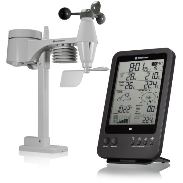 BRESSER 5-in-1 Wetterstation schwarz