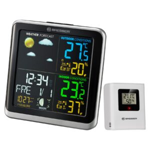 BRESSER ClimaTemp TB Wetterstation mit LCD Farbdisplay