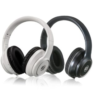 BRESSER Bluetooth Over-Ear-Kopfhörer Farbe: weiss