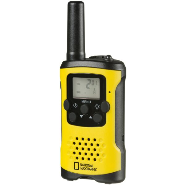 NATIONAL GEOGRAPHIC Walkie-Talkies mit hoher Reichweite bis zu 6 km und Frei-Hand-Funktion