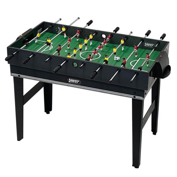 Best Sporting Tischkicker Kinder 10 in 1 PANTHER - Multi Kickertisch Kinder mit 10 Spielen: Billard