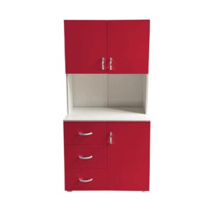 HTI-Living Küchenschrank Blanca Rot Weiß