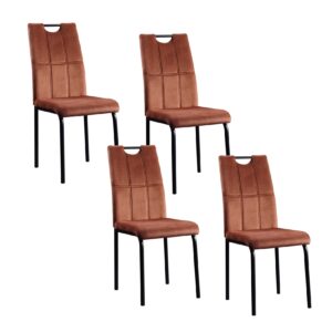 HTI-Living Stuhl Denton Velvet 4er-Set