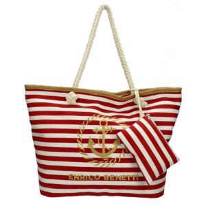 HTI-Living Maritime Strandtasche Shoppingtasche