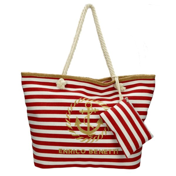 HTI-Living Maritime Strandtasche Shoppingtasche