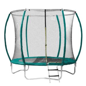 Gartenfreude Kinder Trampolin 244 cm Sprungtuch und Sicherheitsnetz