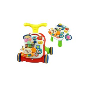 Coemo 2in1 Baby Laufwagen Rolli und Multifunktion Spieltisch