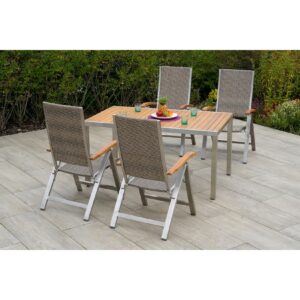 Merxx San Severo Set 5tlg. Tisch 150x90 cm