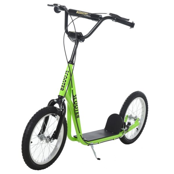 HOMCOM Kinderscooter mit Handbremse 139 x 58 x 90-96 cm (LxBxH)