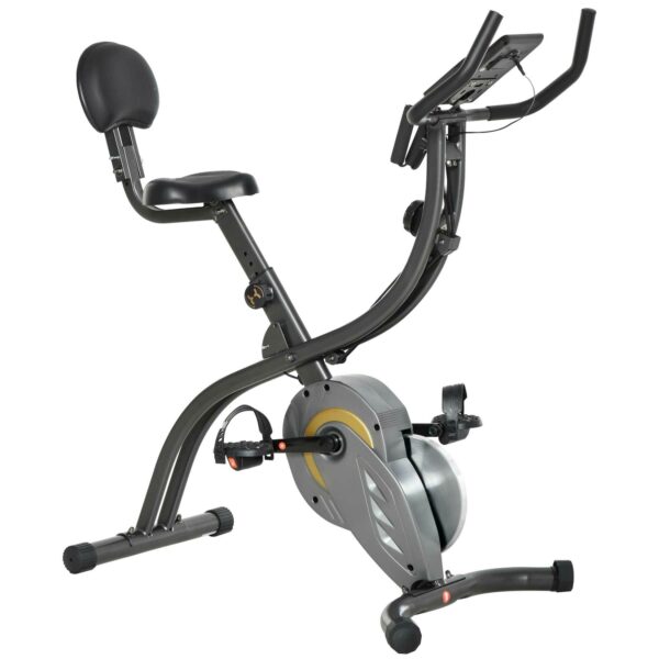 HOMCOM 2-in-1 Fahrradtrainer schwarz