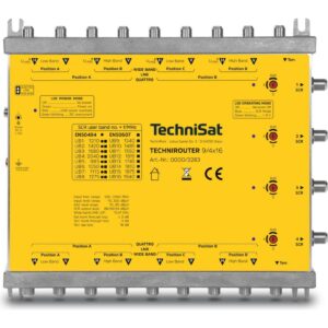 TechniSat TECHNIROUTER 9/4x16 Multischalter Einkabellösung - 64 TN