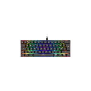 DELTACO GAMING Mechanische Mini Gaming Tastatur GAM-075-D