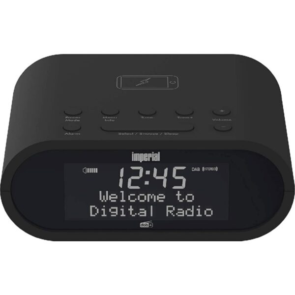 IMPERIAL DABMAN d20 Digiradio kompakter DAB+/UKW-Radiowecker Wireless-Charging