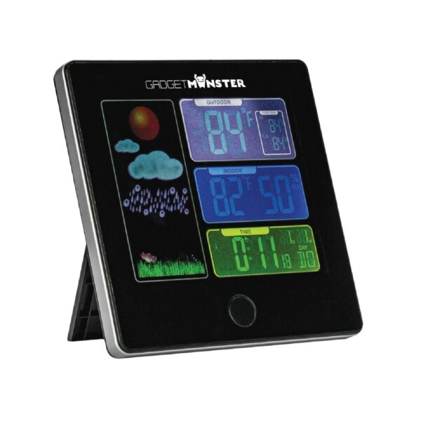 GadgetMonster Smarte Wetterstation Zeit- Kalender- Alarmfunktion -40 +50°