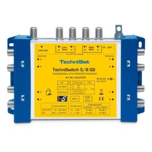 TechniSat TechniSwitch 5/8 G2 DC-NT (Grundeinheit mit Netzteil)