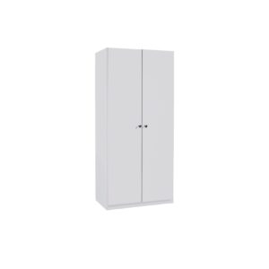 Kleiderschrank Caro 2-trg weiß B 91 cm - H 197 cm - T 54 cm