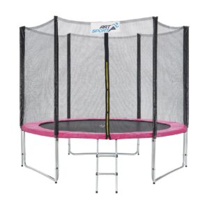 ArtSport Outdoor Trampolin Jampino Ø 305 cm mit Sicherheitsnetz