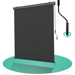 Strattore Ausziehbare Senkrechtmarkise / Vertikalmarkise 120 x 250 cm - Anthrazit